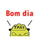 taxi driver Brazil Portugal（個別スタンプ：32）
