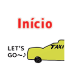 taxi driver Brazil Portugal（個別スタンプ：33）