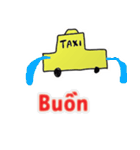 taxi driver vietnam version（個別スタンプ：13）