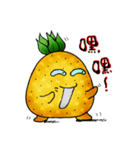 Pineapple encounter strawberries（個別スタンプ：3）