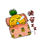 Pineapple encounter strawberries（個別スタンプ：7）