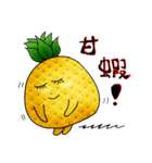 Pineapple encounter strawberries（個別スタンプ：40）