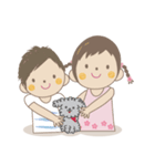 コーァコーァ姉 ＆ エンエン弟（個別スタンプ：1）