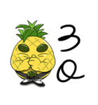 The young man of pineapple（個別スタンプ：3）
