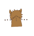 Alpaca chan chan（個別スタンプ：4）