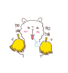 Alpaca chan chan（個別スタンプ：38）