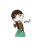 Friends Life（個別スタンプ：21）