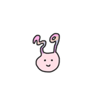ウサギといっしょ（個別スタンプ：1）