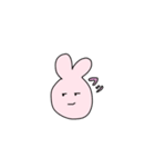 ウサギといっしょ（個別スタンプ：6）