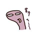 Earthworms rolled their eyes（個別スタンプ：10）