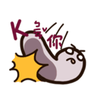 Earthworms rolled their eyes（個別スタンプ：24）