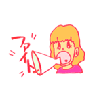 働く女性のスタンプ（個別スタンプ：13）