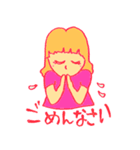 働く女性のスタンプ（個別スタンプ：28）