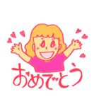 働く女性のスタンプ（個別スタンプ：36）