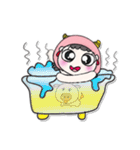 Little girl Chompoo（個別スタンプ：9）