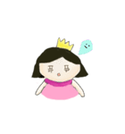 LLuvia and her crown（個別スタンプ：1）