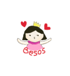 LLuvia and her crown（個別スタンプ：12）