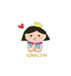 LLuvia and her crown（個別スタンプ：18）