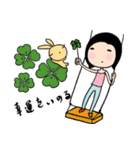 Kiki と Bunny の毎日の生活 vol 2（個別スタンプ：9）