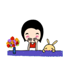 Kiki と Bunny の毎日の生活 vol 2（個別スタンプ：17）