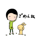 Kiki と Bunny の毎日の生活 vol 1（個別スタンプ：2）