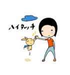 Kiki と Bunny の毎日の生活 vol 1（個別スタンプ：25）