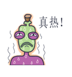 Head Bottle is fun. -CH（個別スタンプ：18）