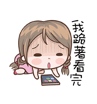 Girl In Pink（個別スタンプ：11）