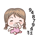 Girl In Pink（個別スタンプ：29）