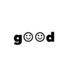 Smile文字Sticker（個別スタンプ：7）