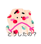 もこもこおばけ（個別スタンプ：3）