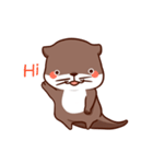 Go！ Go！Otter kun（個別スタンプ：1）