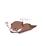 Go！ Go！Otter kun（個別スタンプ：8）