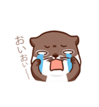 Go！ Go！Otter kun（個別スタンプ：9）