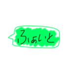使えるひとこと吹き出し（個別スタンプ：32）