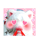 木彫りの恋熊（こいくま）ちゃん（個別スタンプ：19）