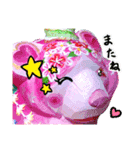 木彫りの恋熊（こいくま）ちゃん（個別スタンプ：33）