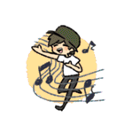 大学生たち（個別スタンプ：9）