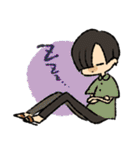 大学生たち（個別スタンプ：24）