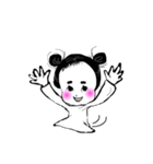 おでこちゃんとのラブリーな日常（個別スタンプ：4）