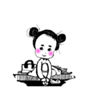 おでこちゃんとのラブリーな日常（個別スタンプ：8）