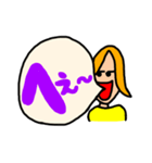 つぶやく女の子（個別スタンプ：8）