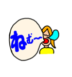 つぶやく女の子（個別スタンプ：12）