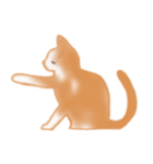 愛情表現が豊かな猫さん（個別スタンプ：1）