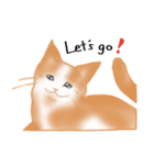 愛情表現が豊かな猫さん（個別スタンプ：22）