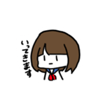 無表嬢ちゃん（個別スタンプ：1）