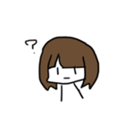 無表嬢ちゃん（個別スタンプ：5）