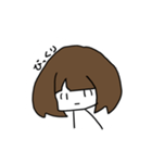 無表嬢ちゃん（個別スタンプ：6）