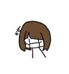 無表嬢ちゃん（個別スタンプ：9）