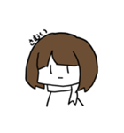 無表嬢ちゃん（個別スタンプ：11）